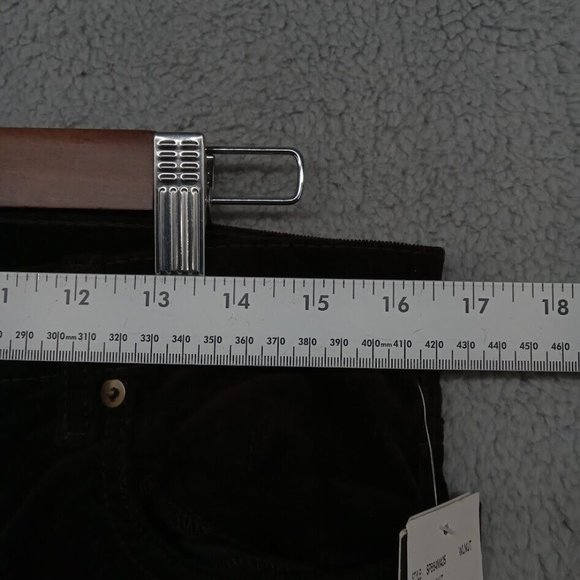 Edyson‎ Pants Womens 30 Brown Walnut Velvet Skinny Fit Trousers Stitch Fix - Picture 8 of 9